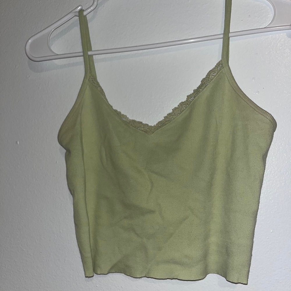 Green Brandy Melville Tank ✨🍋👕